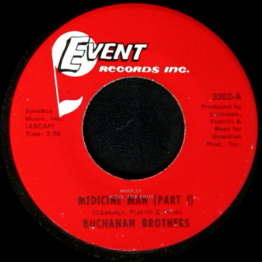 Buchanan Brothers - Medicine Man (Part Ii) / Medicine Man (Part I) side B