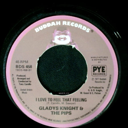 Gladys Knight & The Pips - I Love To Feel That Feeling / Baby Don't Change Your Mind side A