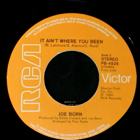 Joe Born & Maureen / Joe Born - Givin' It Up / It Ain't Where You Been side B