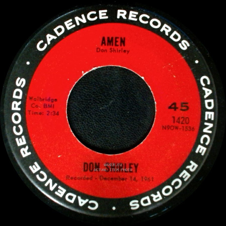 Don Shirley - Amen / Stand By Me side A