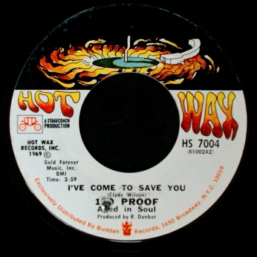 100 Proof Aged In Soul / 100 Proof - I've Come To Save You / Somebody's Been Sleeping side A