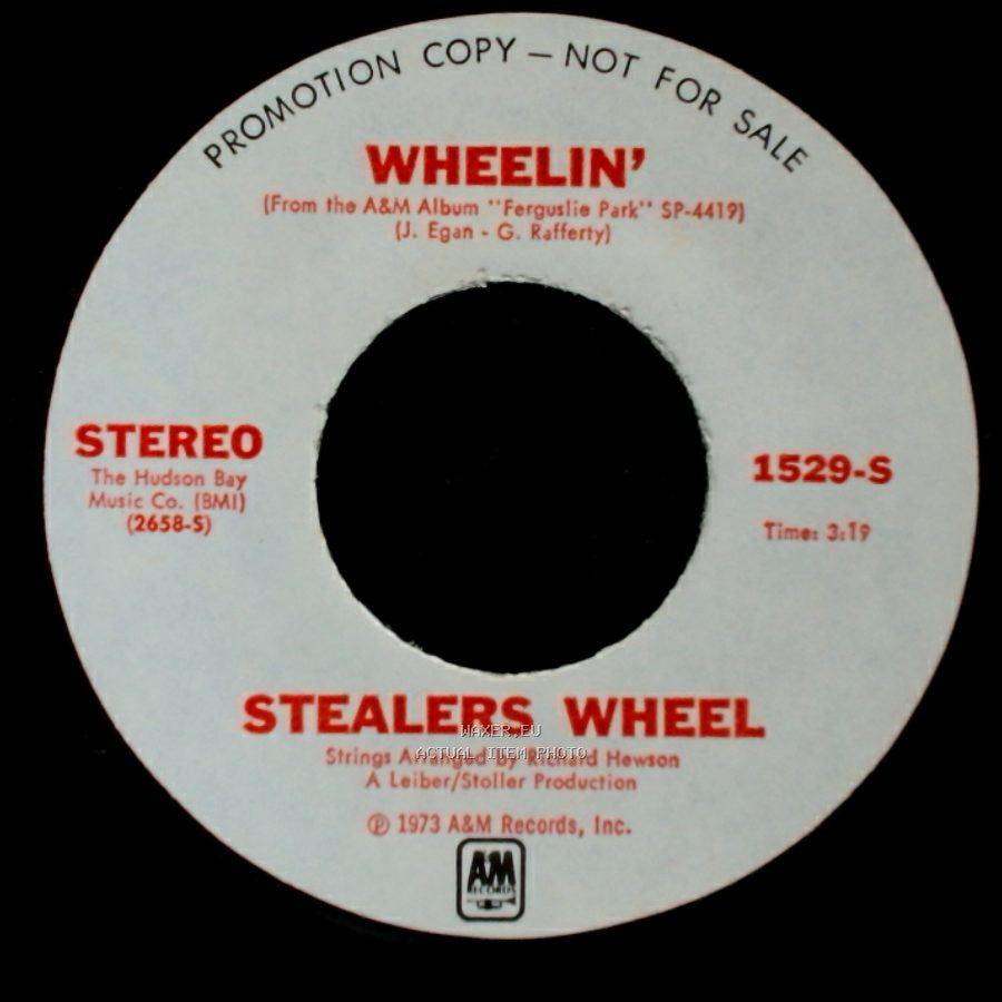 Stealers Wheel - You Put Something Better Inside Of Me / Wheelin' side B
