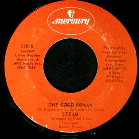 Steam - One Good Woman / I've Gotta Make You Love Me side B