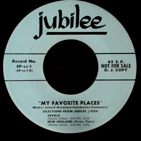 Unknown Artist - My Favorite Places / My Favorite Places side B