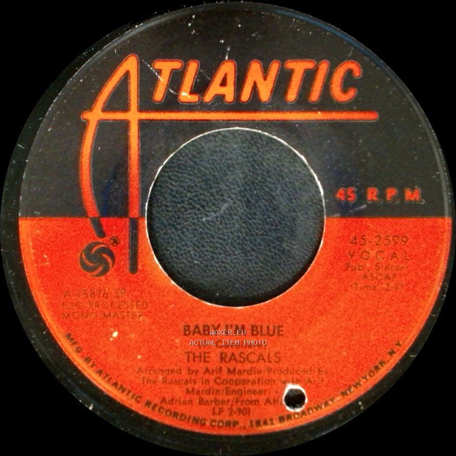 The Rascals - Heaven / Baby I'm Blue side B