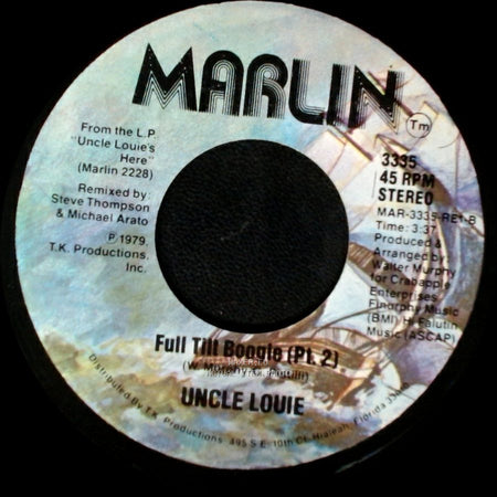 Uncle Louie - Full Tilt Boogie (Pt. 2) / Full Tilt Boogie (Pt. 1) side A