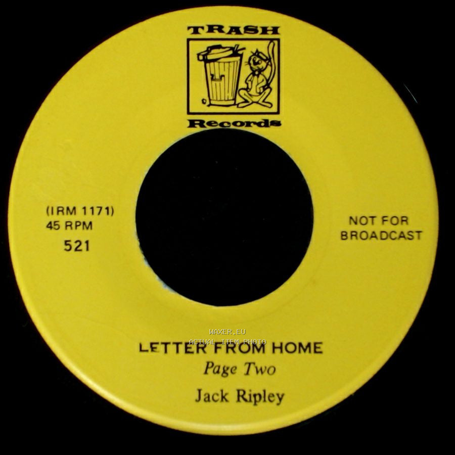 Jack Ripley - Letter From Home / Letter From Home side A
