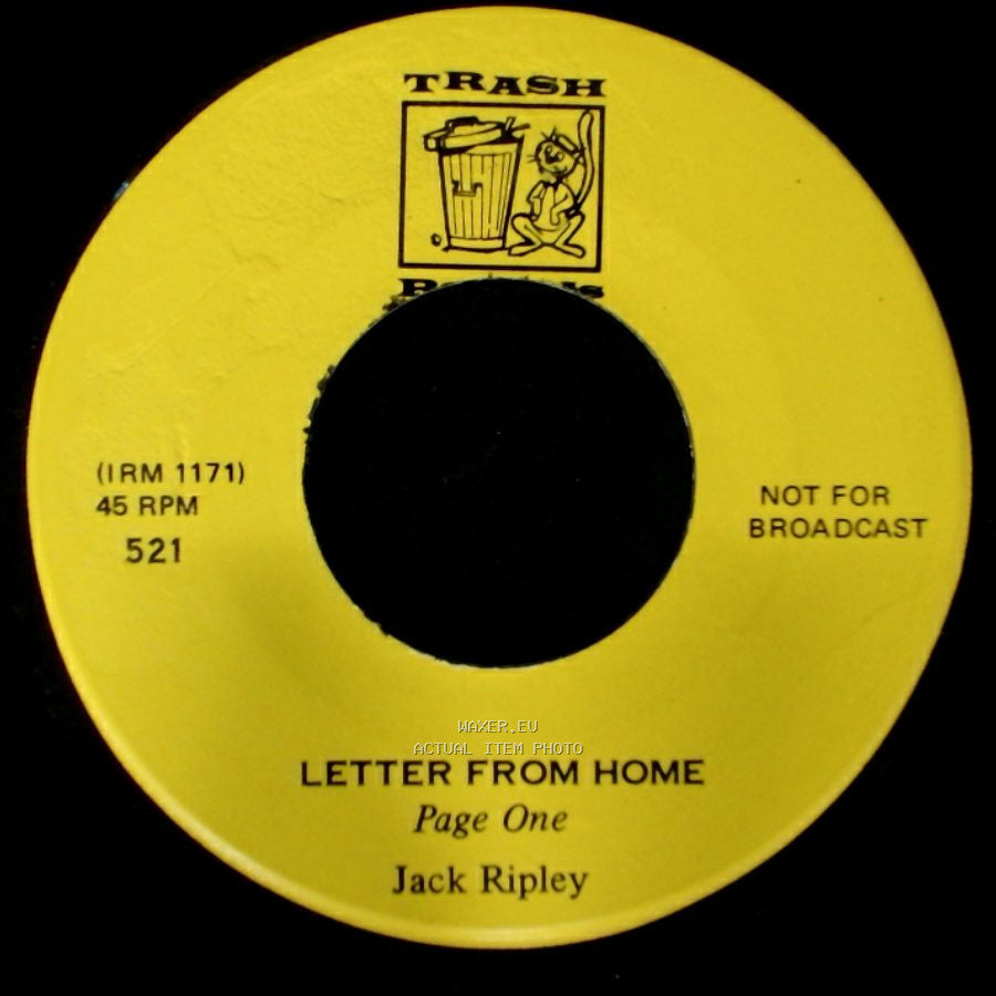 Jack Ripley - Letter From Home / Letter From Home side B