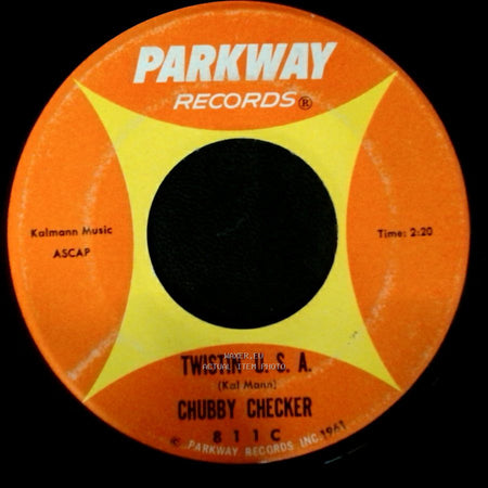 Chubby Checker - The Twist / Twistin' U. S. A. side B