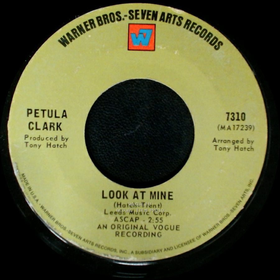 Petula Clark - You And I / Look At Mine side B