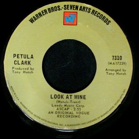 Petula Clark - You And I / Look At Mine side B