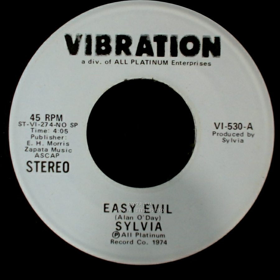 Sylvia - Easy Evil / Easy Evil side A