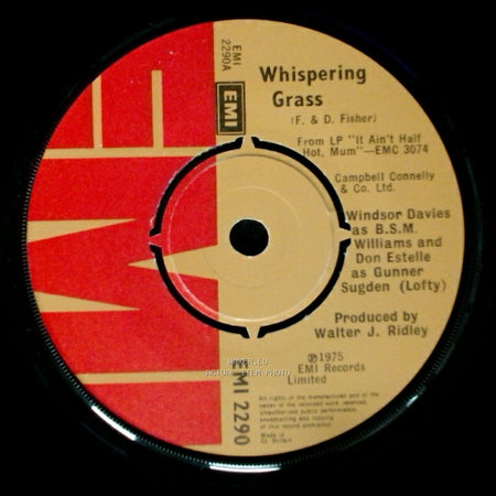 Don Estelle As Gunner Sugden (Lofty) - I Should Have Known / Whispering Grass side B