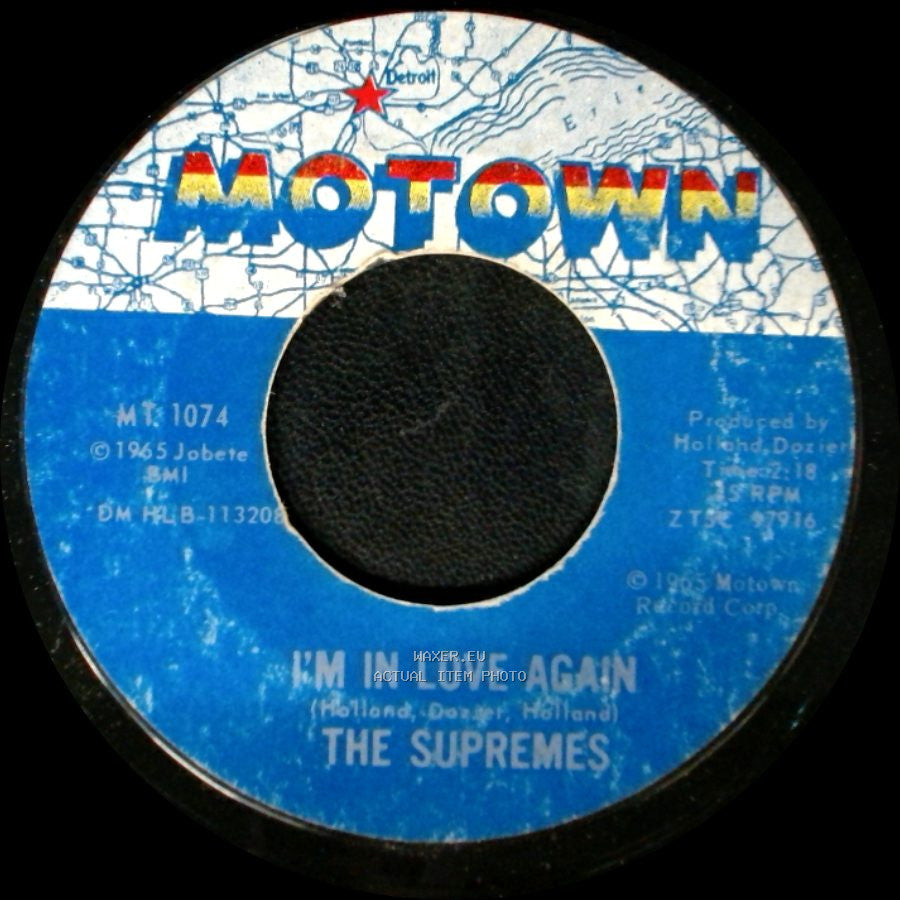The Supremes - Stop! In The Name Of Love / I'm In Love Again side B
