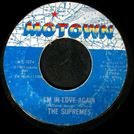 The Supremes - Stop! In The Name Of Love / I'm In Love Again side B