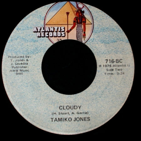Tamiko Jones - Let It Flow / Cloudy side B