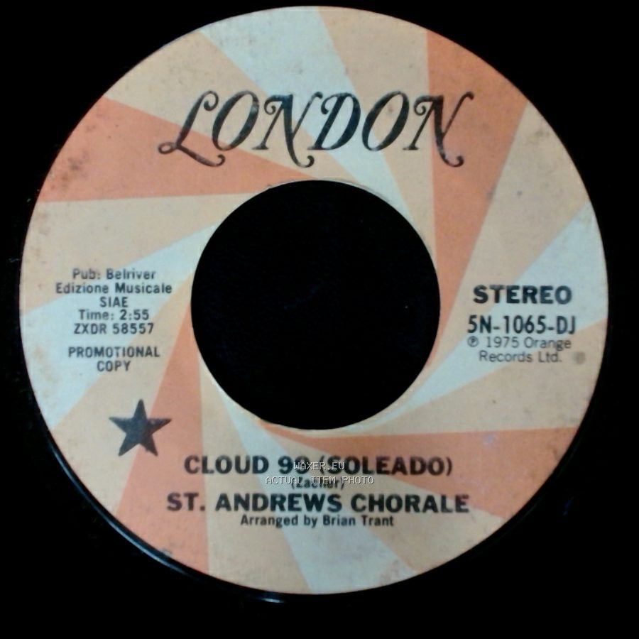 St. Andrews Chorale - Cloud 99 (Soleado) / Cloud 99 (Soleado) side B