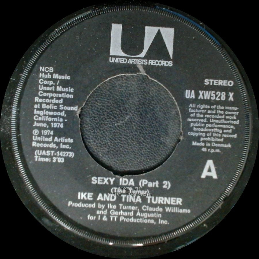 Ike And Tina Turner - Sexy Ida (Part 2) / Sexy Ida (Part 1) side A
