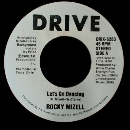 Rocky Mizell - Let's Go Dancing / Let's Go Dancing side B