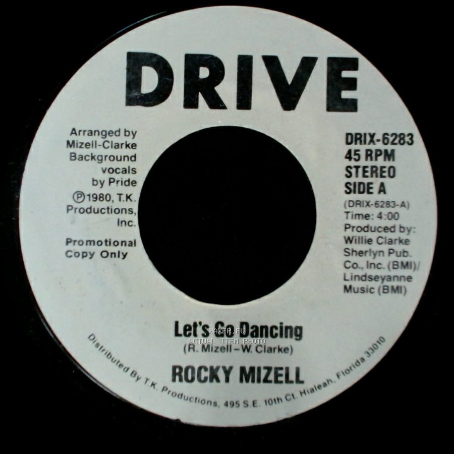 Rocky Mizell - Let's Go Dancing / Let's Go Dancing side A