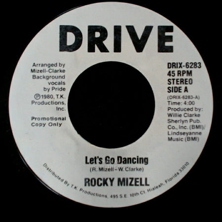 Rocky Mizell - Let's Go Dancing / Let's Go Dancing side A