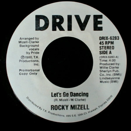 Rocky Mizell - Let's Go Dancing / Let's Go Dancing side A