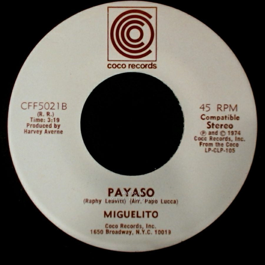 Miguelito - Payaso / Miguelin side A