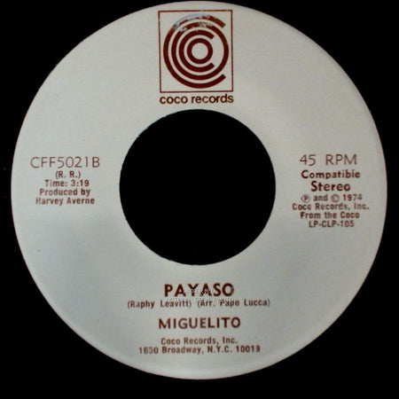 Miguelito - Payaso / Miguelin side A