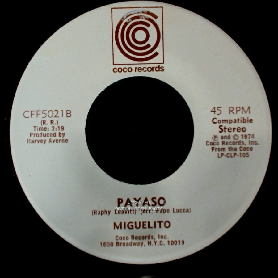 Miguelito - Payaso / Miguelin side A