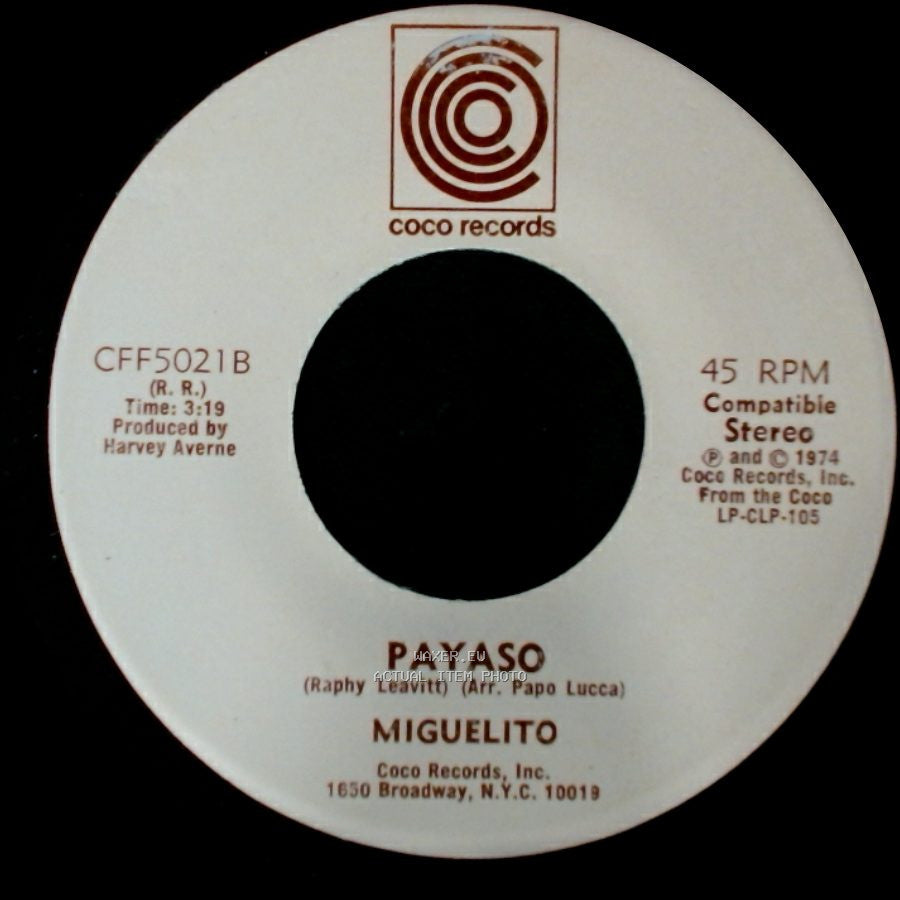 Miguelito - Payaso / Miguelin side A