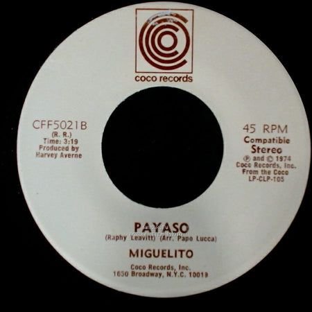 Miguelito - Payaso / Miguelin side A