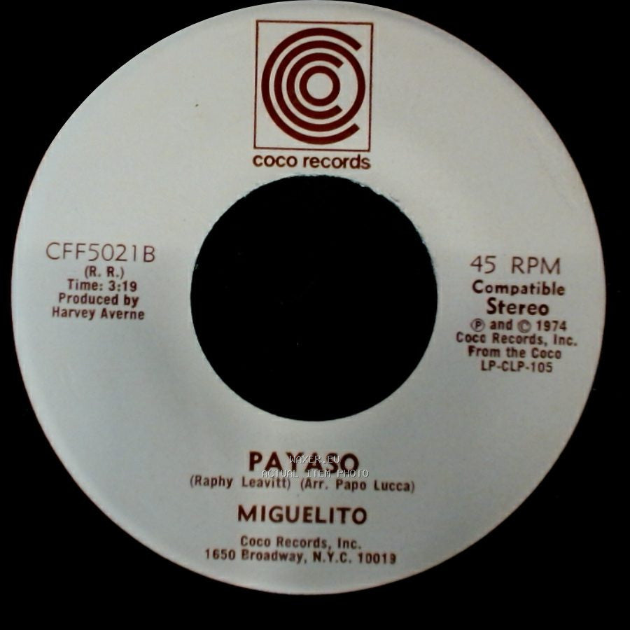 Miguelito - Payaso / Miguelin side A