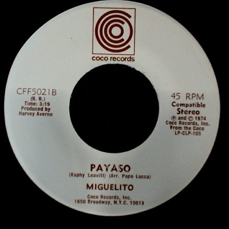Miguelito - Payaso / Miguelin side A