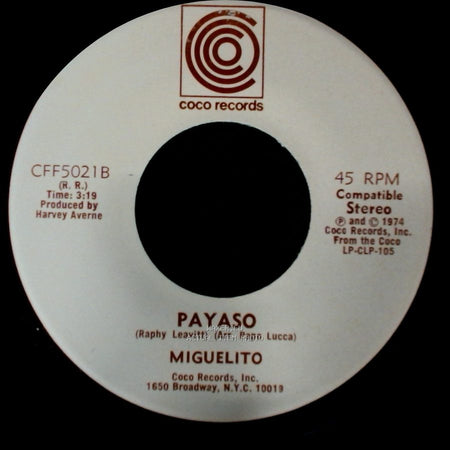 Miguelito - Payaso / Miguelin side A