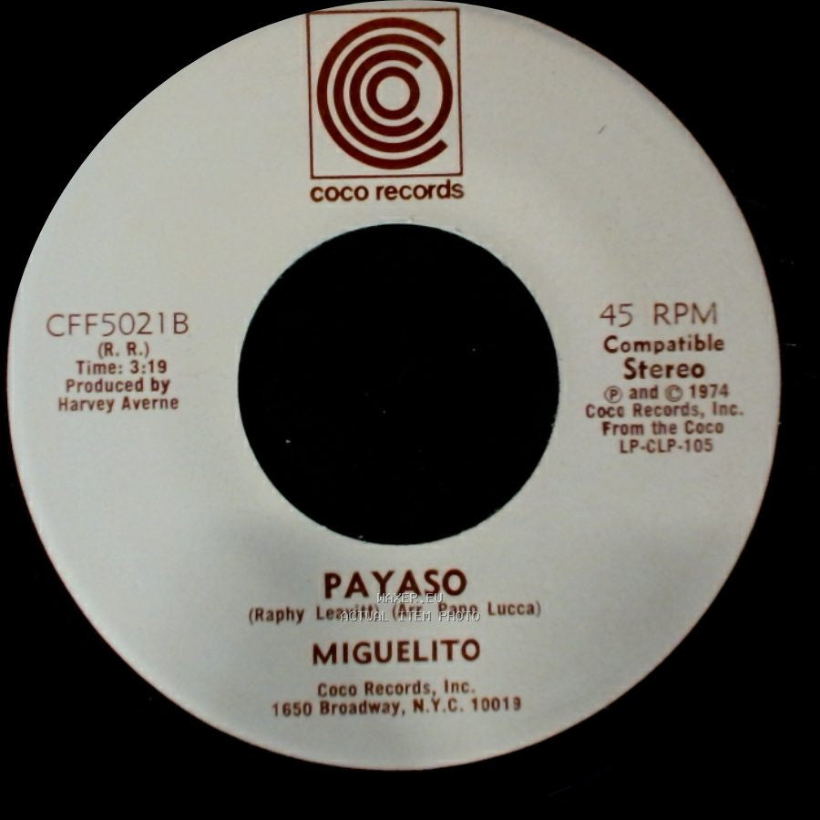 Miguelito - Payaso / Miguelin side A