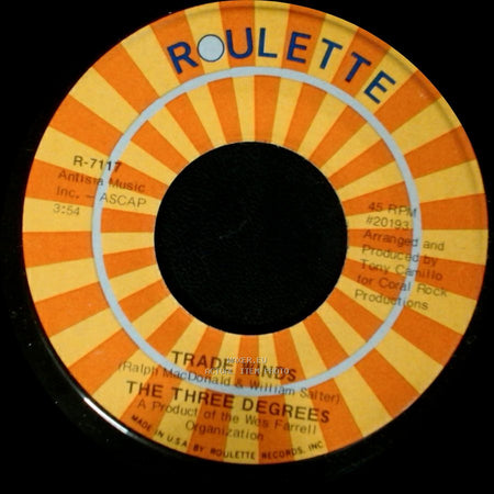The Three Degrees - I Turn To You / Trade Winds side A