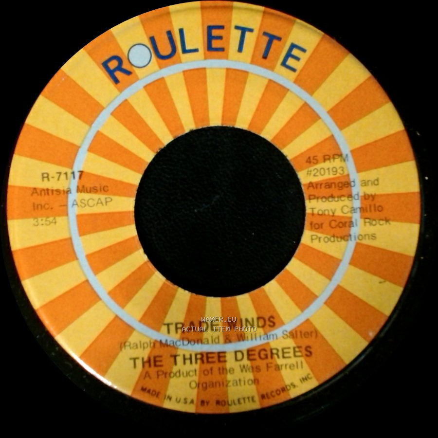 The Three Degrees - I Turn To You / Trade Winds side B