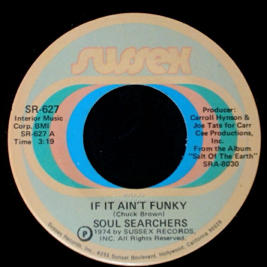 Soul Searchers - If It Ain't Funky / Wind Song side A
