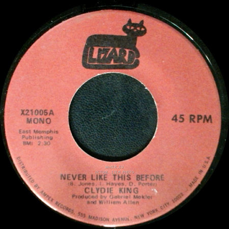 Clydie King - The Long And Winding Road / Never Like This Before side B
