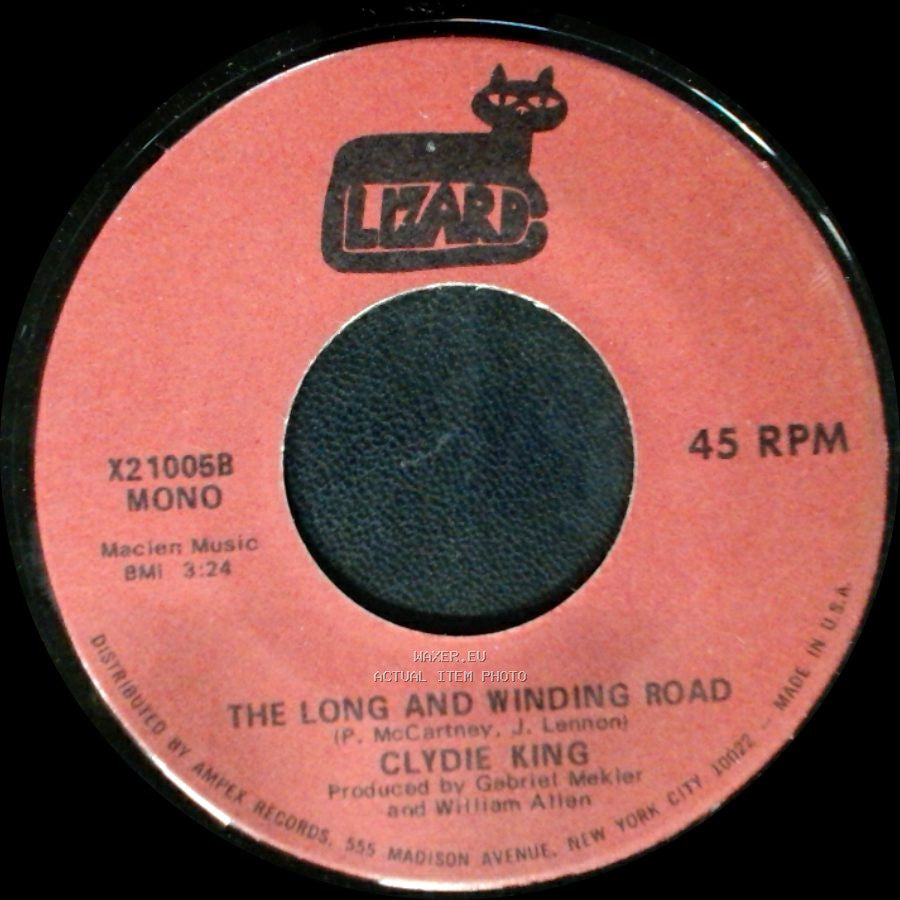 Clydie King - The Long And Winding Road / Never Like This Before side B