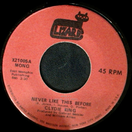 Clydie King - The Long And Winding Road / Never Like This Before side A