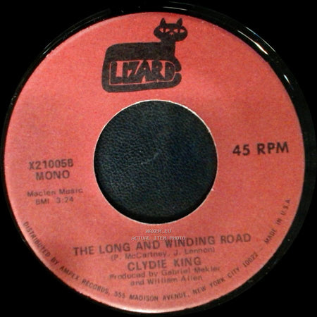 Clydie King - The Long And Winding Road / Never Like This Before side A