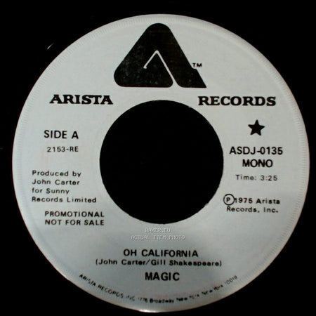 Magic - Oh California / Oh California side A