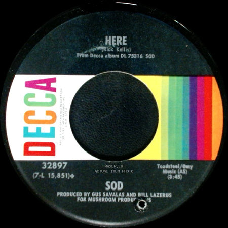 Sod - Ev'ryday / Here side B