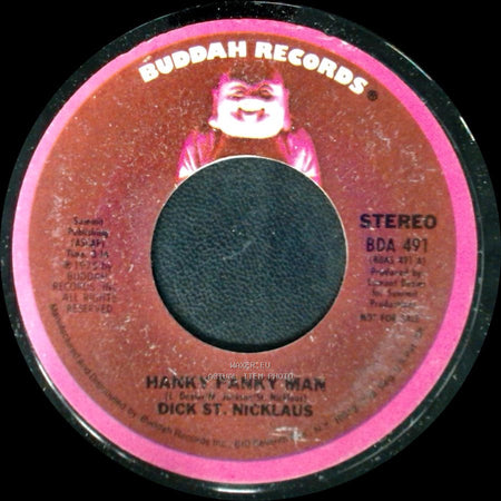 Dick St. Nicklaus - Hank's Panky Man / Hanky Panky Man side A