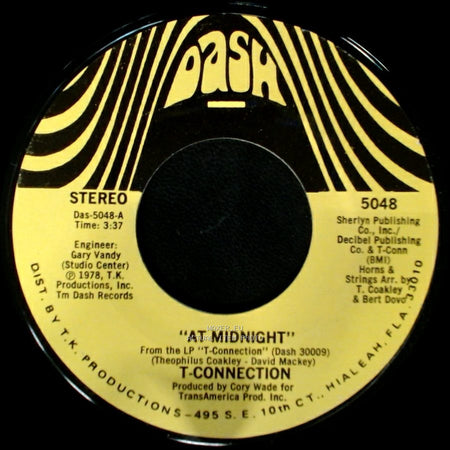 T-Connection - At Midnight / Playin' Games side A