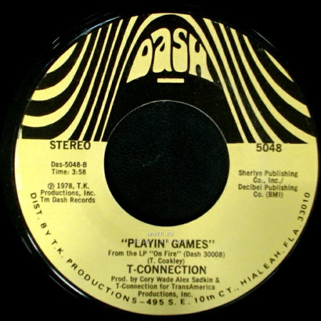 T-Connection - At Midnight / Playin' Games side B