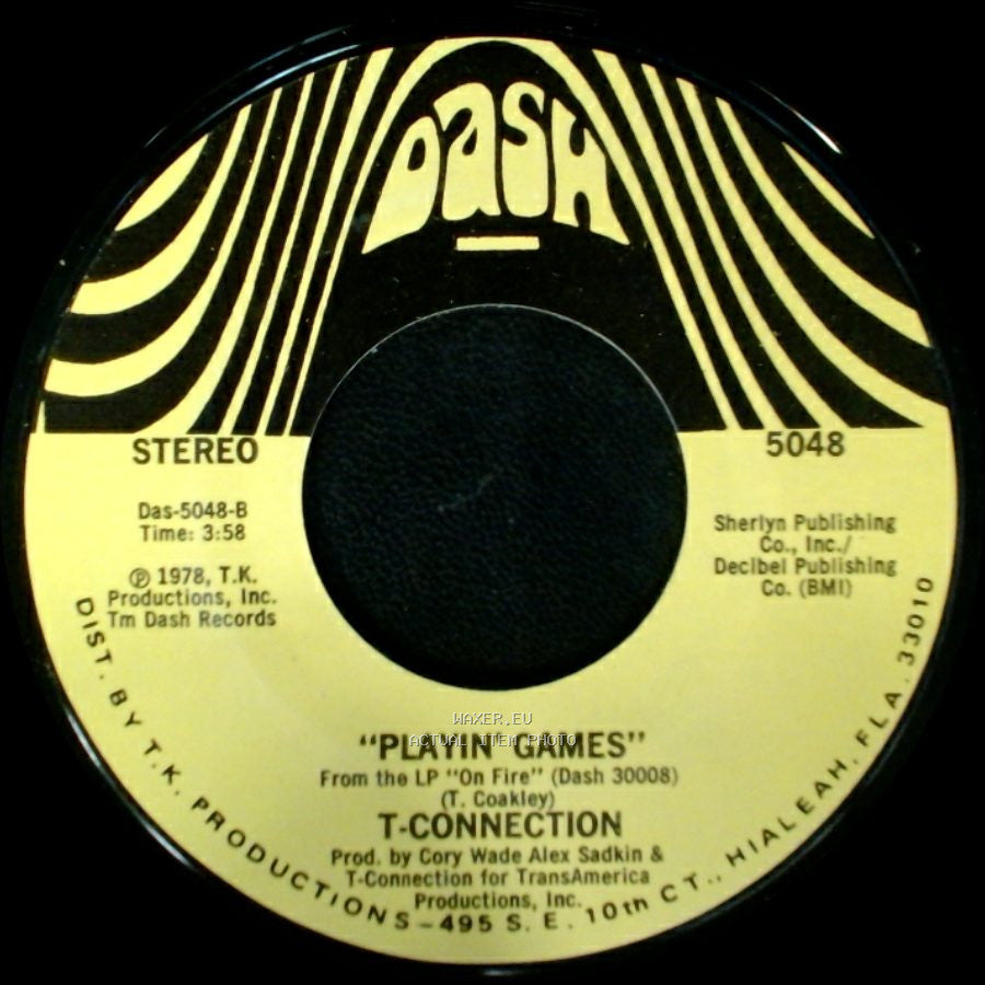 T-Connection - At Midnight / Playin' Games side B