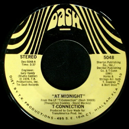 T-Connection - At Midnight / Playin' Games side A