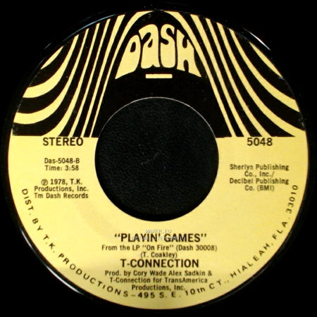 T-Connection - At Midnight / Playin' Games side B